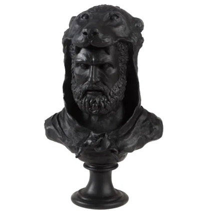 Handmade Hercules Bust, Mythology Sculpture , Mythological Decor, Handmade Greek Statue