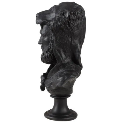 Handmade Hercules Bust, Mythology Sculpture , Mythological Decor, Handmade Greek Statue