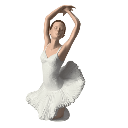 Handmade Ballerina Decor, Elegant Ballerina Statue, Classical Ballet Dancer Decor, Ballet Inspired Home Decor, Romantic Ballet Decor Piece