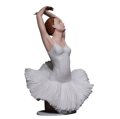 Handmade Ballerina Decor, Elegant Ballerina Statue, Classical Ballet Dancer Decor, Ballet Inspired Home Decor, Romantic Ballet Decor Piece