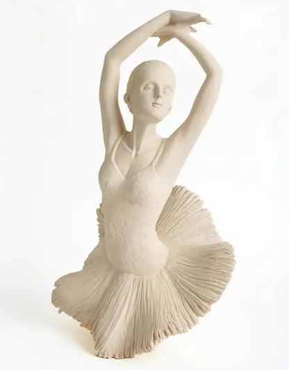 Handmade Ballerina Decor, Elegant Ballerina Statue, Classical Ballet Dancer Decor, Ballet Inspired Home Decor, Romantic Ballet Decor Piece