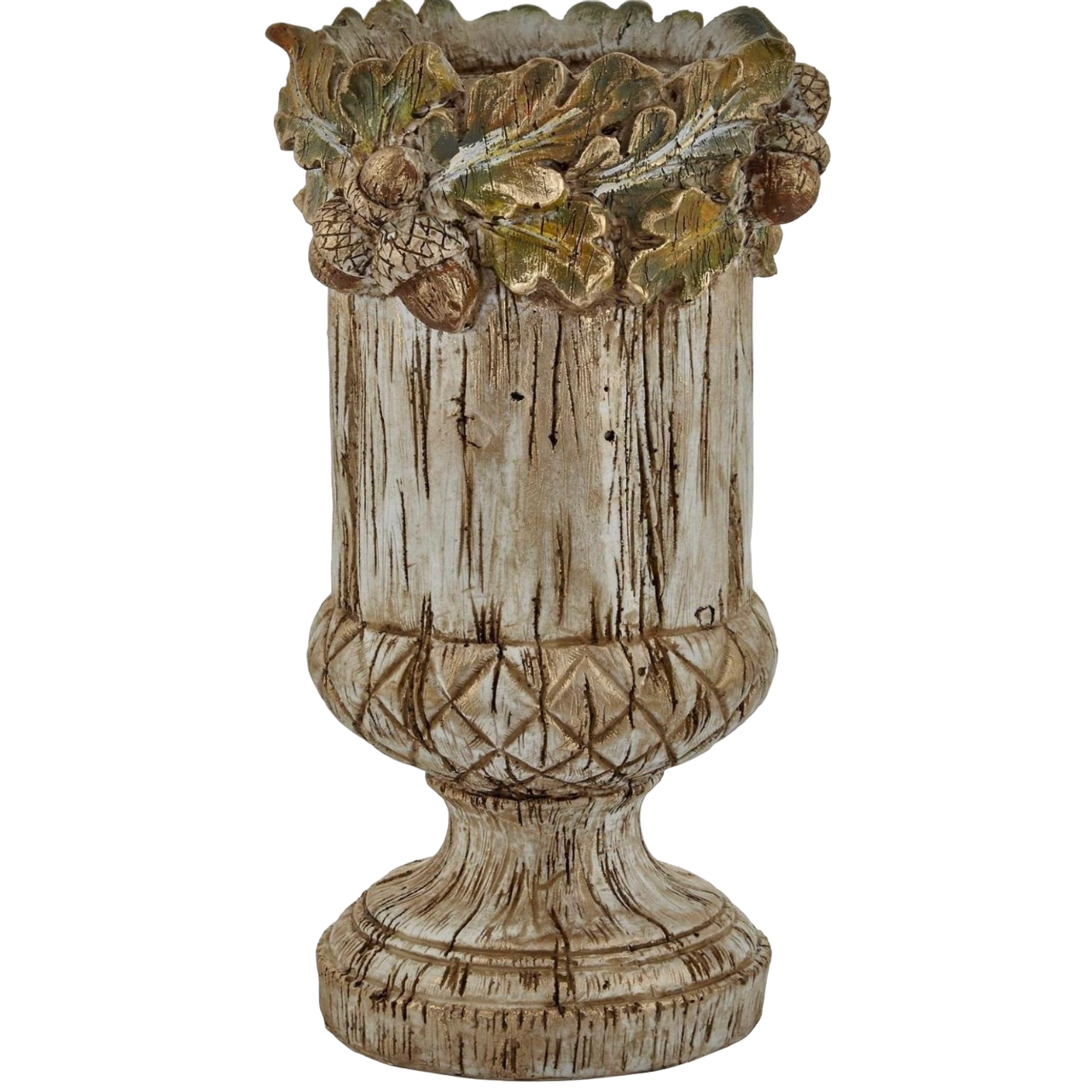 Handmade Acorn Vase, Forest Theme Home Decor, Woodland Style Vase, Nature Inspired Statue