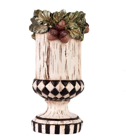 Handmade Acorn Vase, Forest Theme Home Decor, Woodland Style Vase, Nature Inspired Statue