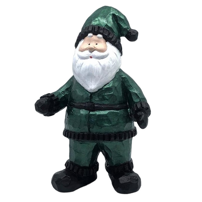 Santa Claus Decor, Christmas Figurine, Handmade Santa Statue, Holiday Home Decor, Santa Claus Statue, Santa Claus Sculpture, Santa Claus