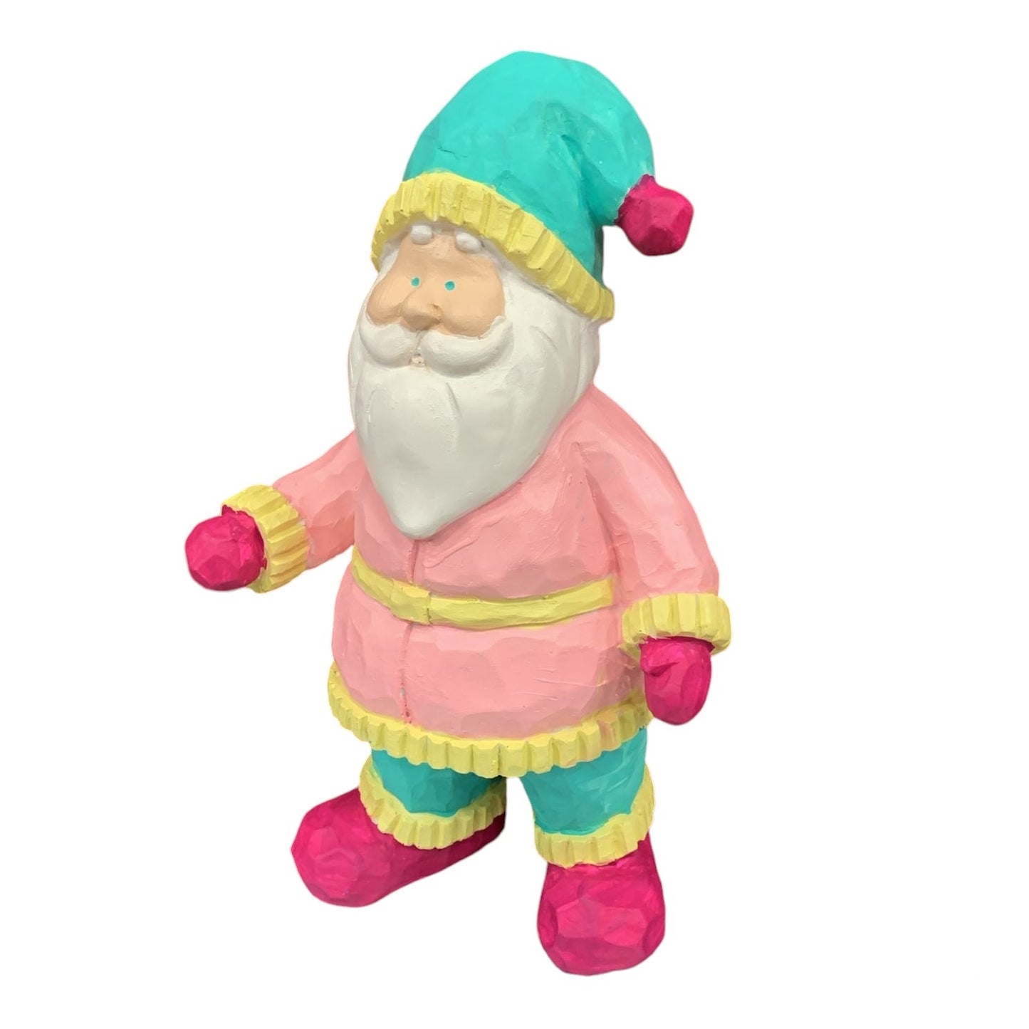 Santa Claus Decor, Christmas Figurine, Handmade Santa Statue, Holiday Home Decor, Santa Claus Statue, Santa Claus Sculpture, Santa Claus