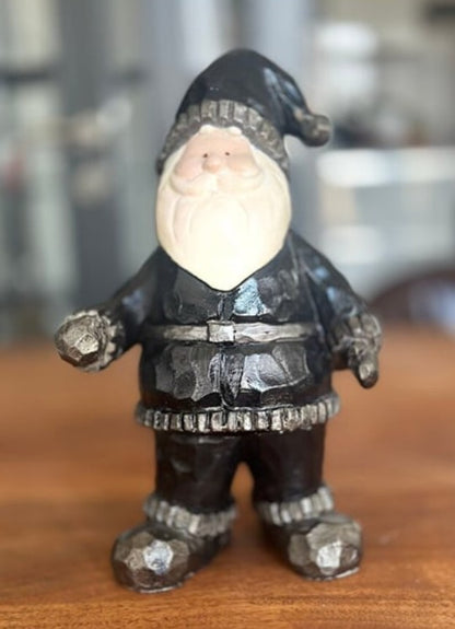 Santa Claus Decor, Christmas Figurine, Handmade Santa Statue, Holiday Home Decor, Santa Claus Statue, Santa Claus Sculpture, Santa Claus