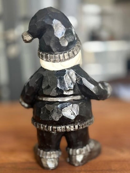 Santa Claus Decor, Christmas Figurine, Handmade Santa Statue, Holiday Home Decor, Santa Claus Statue, Santa Claus Sculpture, Santa Claus