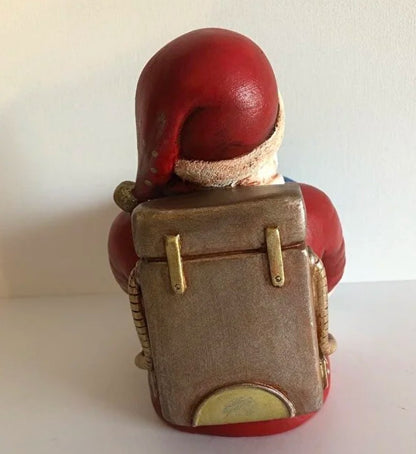 Handmade Astronaut Santa Claus Decor, Handmade Santa Claus Astronaut, Astronaut Santa Statue, Astronaut Santa Claus Decor, Santa Claus