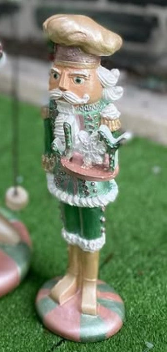 Festive Nutcracker Statue, Soldier Pastry Maker, Nutcracker Sculpture, Handmade Nutcracker Soldier Decor, Festive Soldier Decor