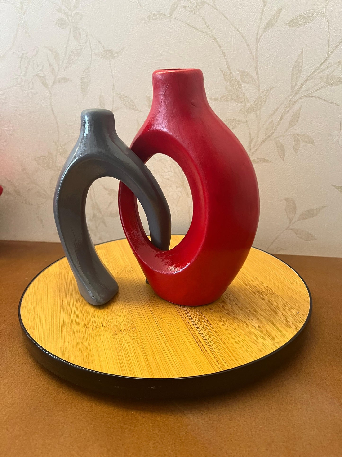 Modern Ceramic Decorative Vase, Unique Ceramic Vase, Modern Art Ceramic Vase, Minimalist Ceramic Vase, Modern Abstract Ceramic Vase