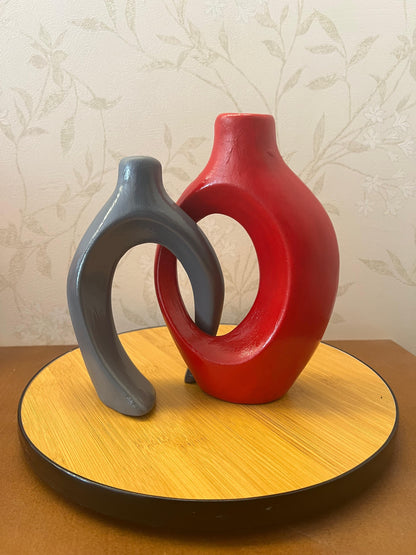 Modern Ceramic Decorative Vase, Unique Ceramic Vase, Modern Art Ceramic Vase, Minimalist Ceramic Vase, Modern Abstract Ceramic Vase