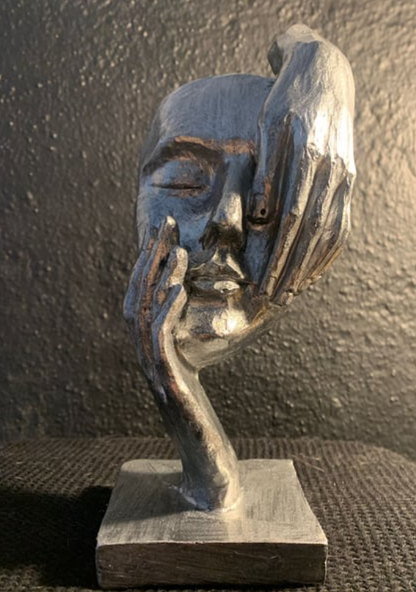 Abstract Face Sculpture, Abstract Face Decor, Modern Art Bust, Modern Face Decor, Modern Face Sculpture, Abstract Face Statue, Face Decor, Face Statue, Face Sculpture, Face Figurine