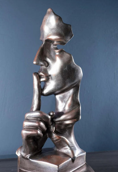 Handmade Face Statue, Handmade Abstract Face Sculpture, Handmade Modern Face Statue, Handmade Face Sculpture, Handmade Modern Art Sculpture