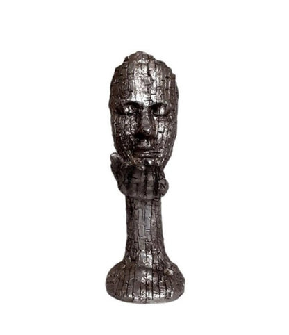 Handmade Abstract Face Statue, Modern Art Sculpture, Handmade Mosaic Face Figurine, Handmade Abstract Head Decor, Handmade Human Face