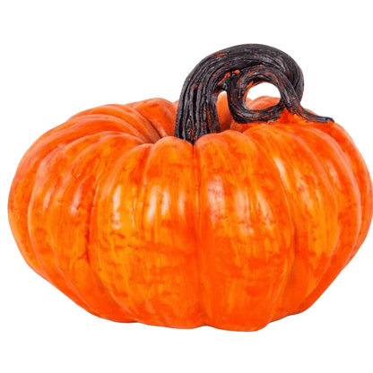 Realistic Pumpkin Statue, Large Pumpkin Statue, Autumn Pumpkin Decor, Realistic Harvest Pumpkin Figurine, Rustic Fall Pumpkin Statue