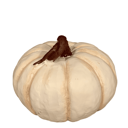 Realistic Pumpkin Statue, Large Pumpkin Statue, Autumn Pumpkin Decor, Realistic Harvest Pumpkin Figurine, Rustic Fall Pumpkin Statue
