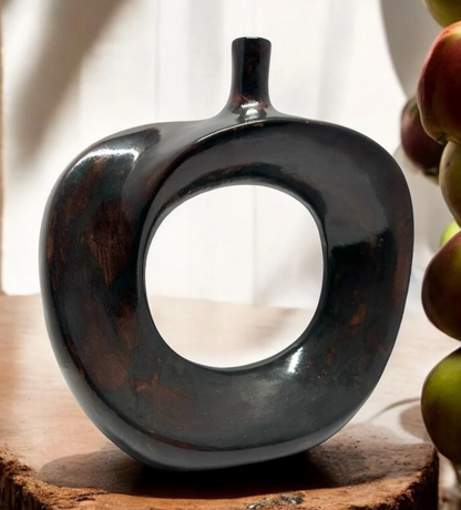 Modern Abstract Apple Sculpture, Artistic Apple Shape Sculpture, Unique Apple Home Decoration, Minimalist Apple Shape Art Decor, Apple Decor