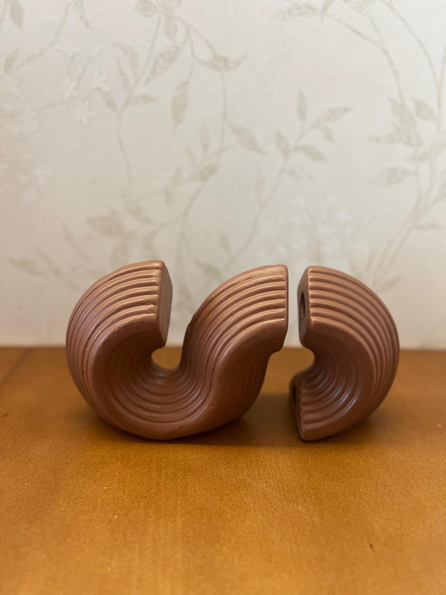 Modern Ceramic Bookends, Minimalist Ceramic Bookend, Geometric Design Ceramic Bookends, Abstract Ceramic Bookends, Ceramic Bookends