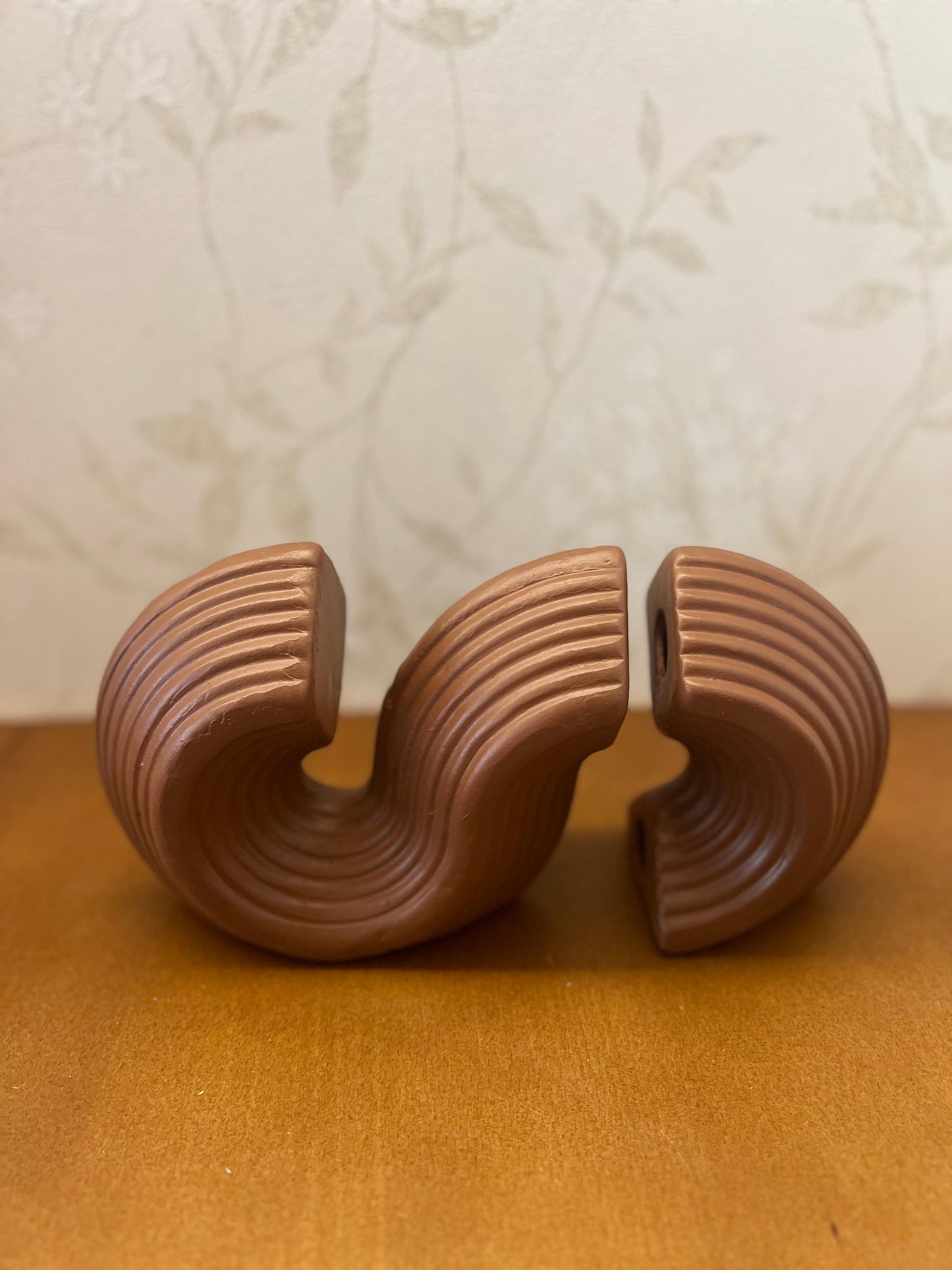 Modern Ceramic Bookends, Minimalist Ceramic Bookend, Geometric Design Ceramic Bookends, Abstract Ceramic Bookends, Ceramic Bookends