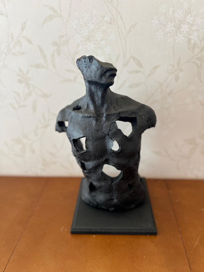 Handmade Abstract Male Statue, Modern Art Sculpture, Handmade Male Torso Decor, Handmade Male Torso Statue, Abstract Sculpture Decor