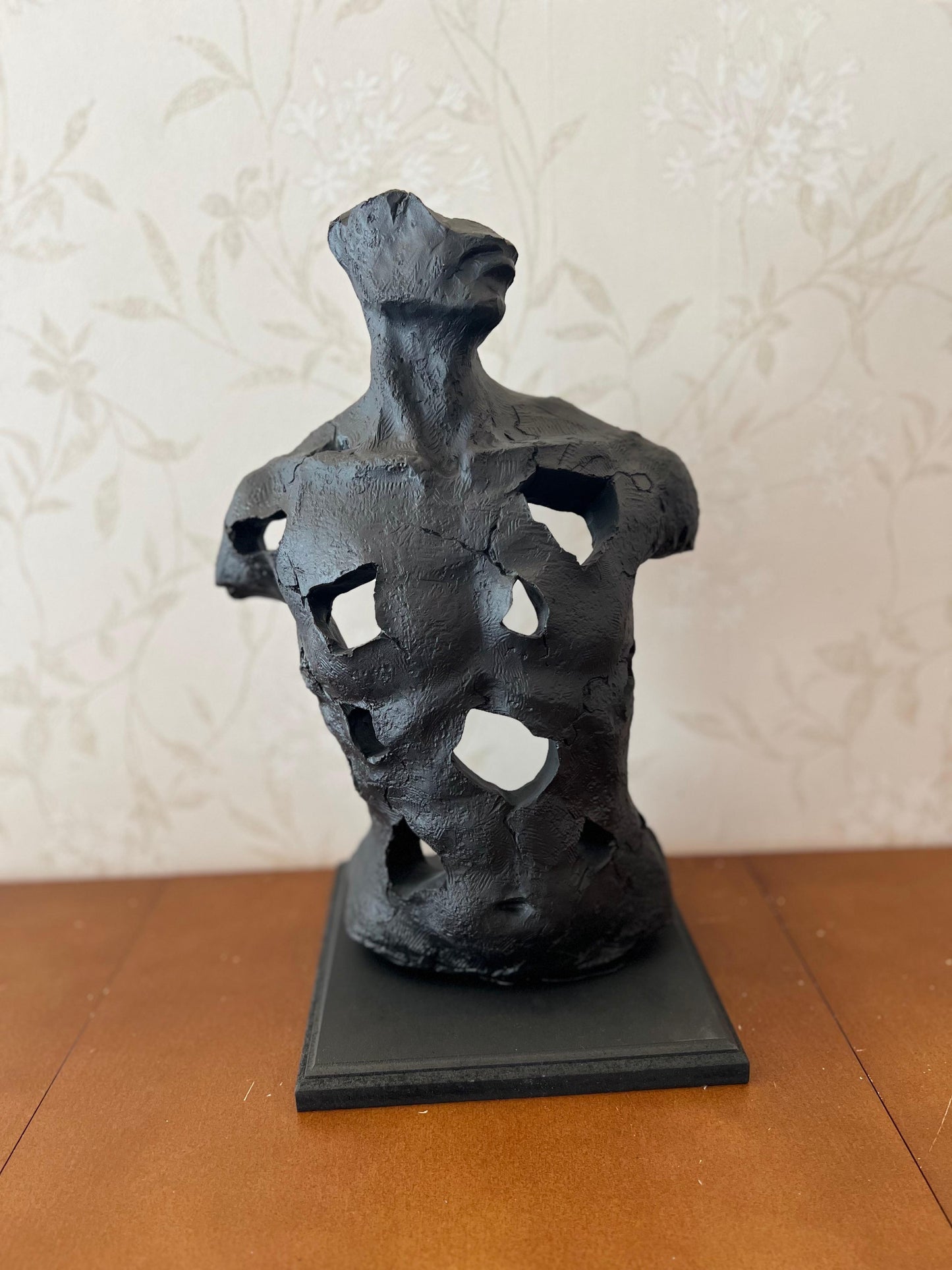 Handmade Abstract Male Statue, Modern Art Sculpture, Handmade Male Torso Decor, Handmade Male Torso Statue, Abstract Sculpture Decor