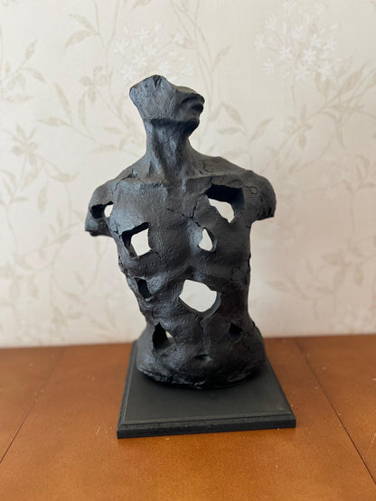 Handmade Abstract Male Statue, Modern Art Sculpture, Handmade Male Torso Decor, Handmade Male Torso Statue, Abstract Sculpture Decor