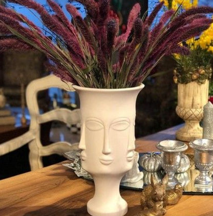 Handmade Dora Maar Vase, Abstract Face Art Decor, Handmade Face Vase, Modern Dora Maar Sculpture, Dora Maar Head Vase, Dora Maar Vase