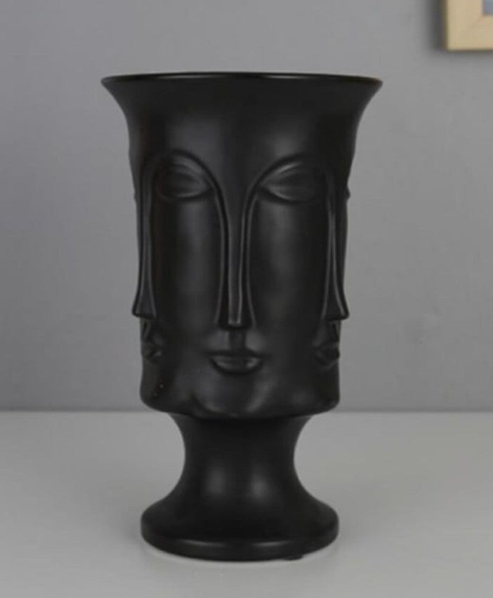 Handmade Dora Maar Vase, Abstract Face Art Decor, Handmade Face Vase, Modern Dora Maar Sculpture, Dora Maar Head Vase, Dora Maar Vase