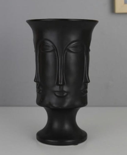 Handmade Dora Maar Vase, Abstract Face Art Decor, Handmade Face Vase, Modern Dora Maar Sculpture, Dora Maar Head Vase, Dora Maar Vase