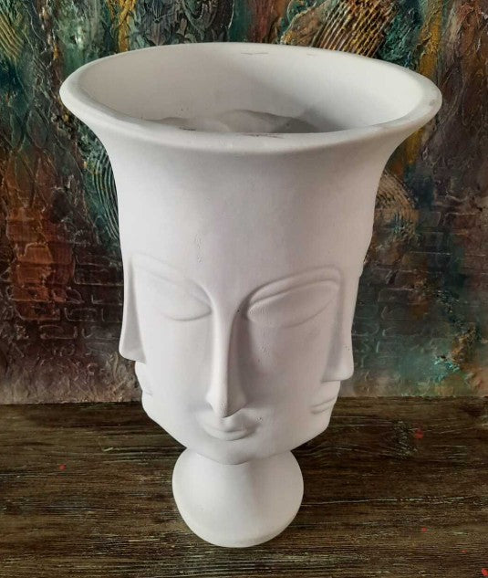 Handmade Dora Maar Vase, Abstract Face Art Decor, Handmade Face Vase, Modern Dora Maar Sculpture, Dora Maar Head Vase, Dora Maar Vase