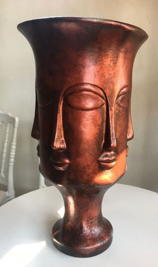 Handmade Dora Maar Vase, Abstract Face Art Decor, Handmade Face Vase, Modern Dora Maar Sculpture, Dora Maar Head Vase, Dora Maar Vase