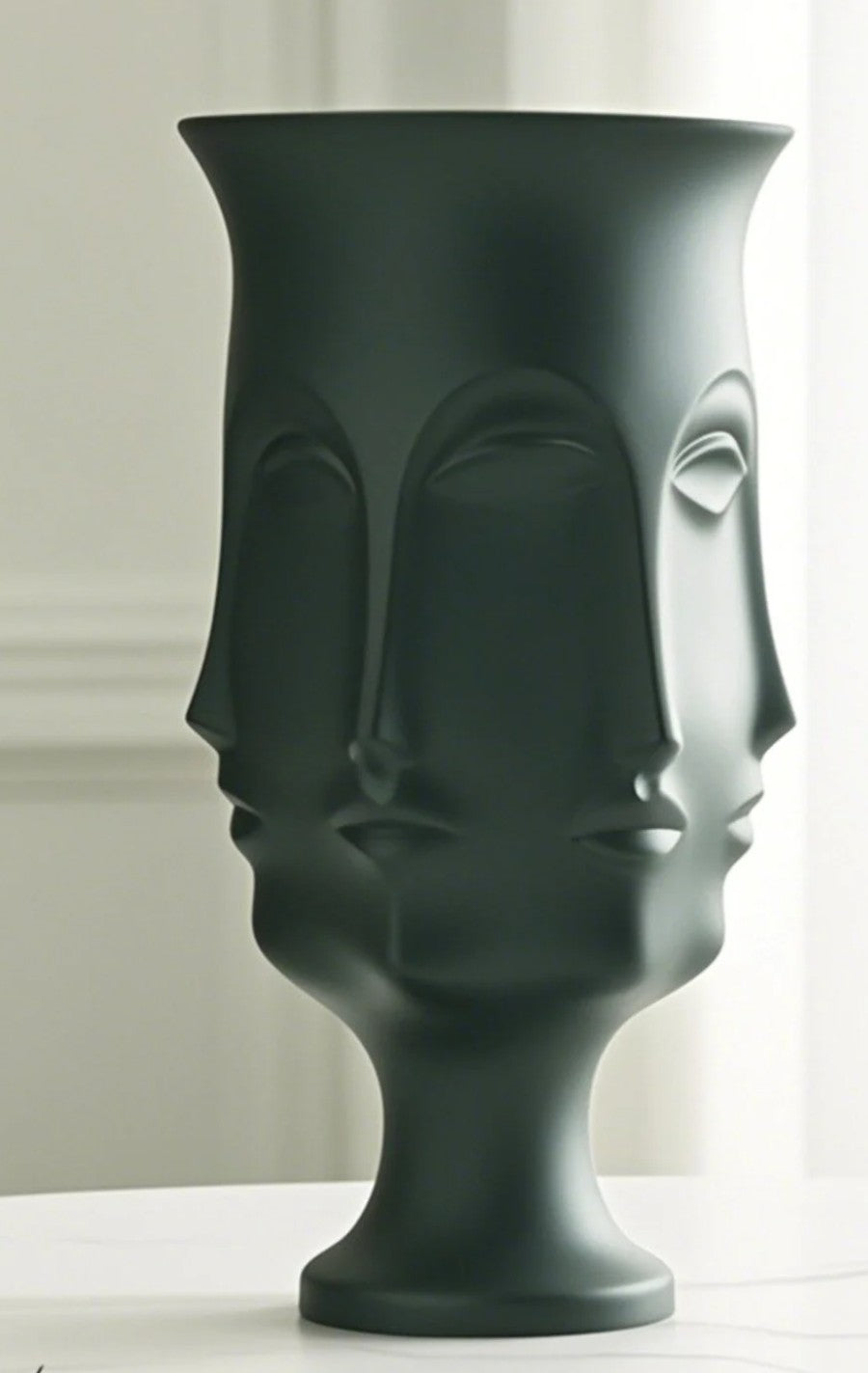 Handmade Dora Maar Vase, Abstract Face Art Decor, Handmade Face Vase, Modern Dora Maar Sculpture, Dora Maar Head Vase, Dora Maar Vase