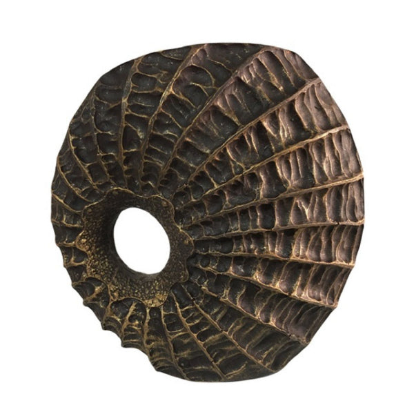 Handmade Seashell Vase, Coastal Home Decor, Ocean Inspired Vase, Nautical Statue