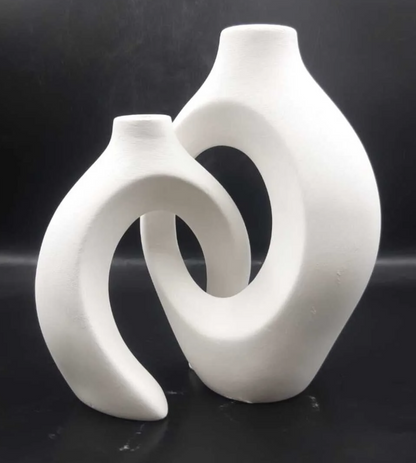 Modern Ceramic Decorative Vase, Unique Ceramic Vase, Modern Art Ceramic Vase, Minimalist Ceramic Vase, Modern Abstract Ceramic Vase