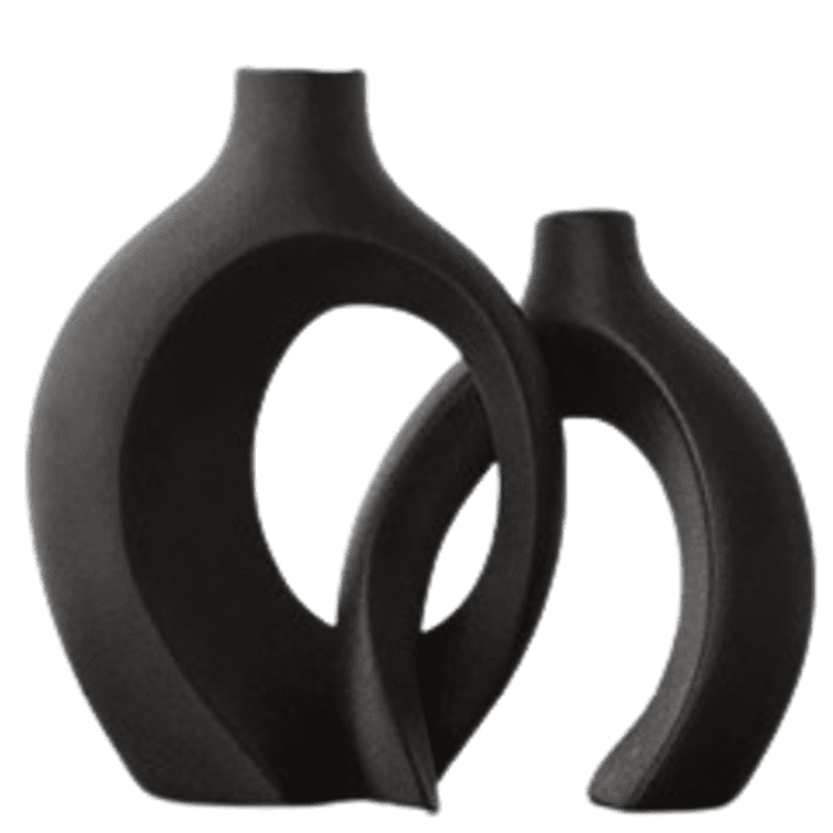 Modern Ceramic Decorative Vase, Unique Ceramic Vase, Modern Art Ceramic Vase, Minimalist Ceramic Vase, Modern Abstract Ceramic Vase