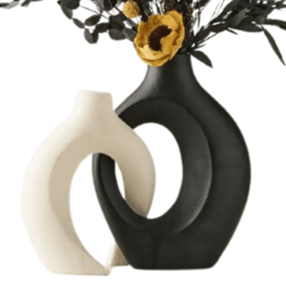 Modern Ceramic Decorative Vase, Unique Ceramic Vase, Modern Art Ceramic Vase, Minimalist Ceramic Vase, Modern Abstract Ceramic Vase