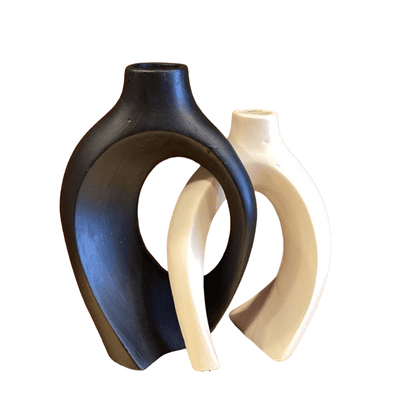 Modern Ceramic Decorative Vase, Unique Ceramic Vase, Modern Art Ceramic Vase, Minimalist Ceramic Vase, Modern Abstract Ceramic Vase