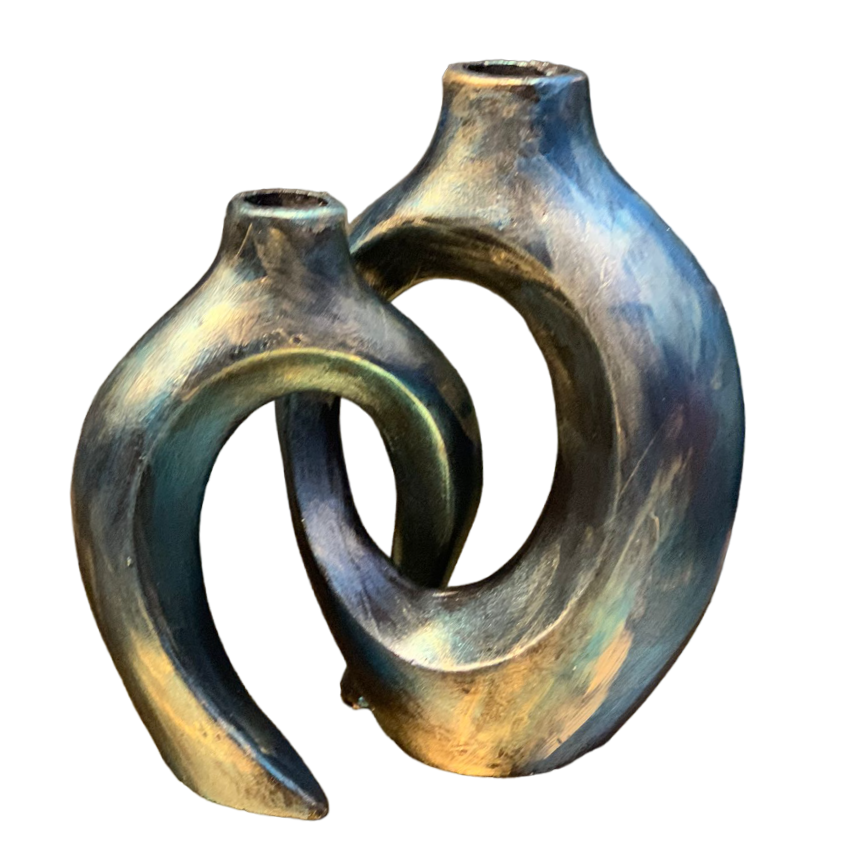 Modern Ceramic Decorative Vase, Unique Ceramic Vase, Modern Art Ceramic Vase, Minimalist Ceramic Vase, Modern Abstract Ceramic Vase
