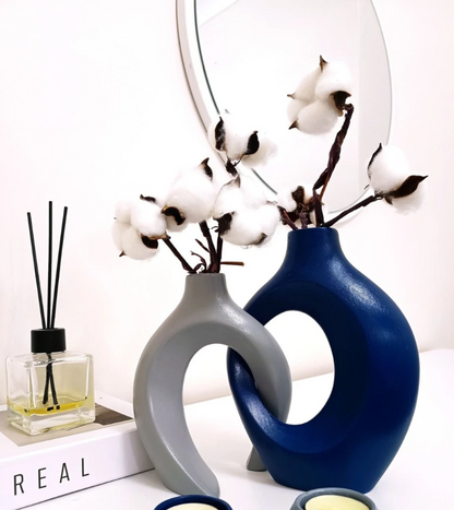 Modern Ceramic Decorative Vase, Unique Ceramic Vase, Modern Art Ceramic Vase, Minimalist Ceramic Vase, Modern Abstract Ceramic Vase