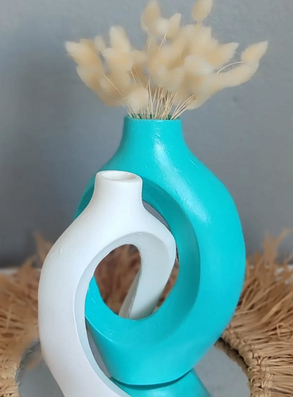 Modern Ceramic Decorative Vase, Unique Ceramic Vase, Modern Art Ceramic Vase, Minimalist Ceramic Vase, Modern Abstract Ceramic Vase