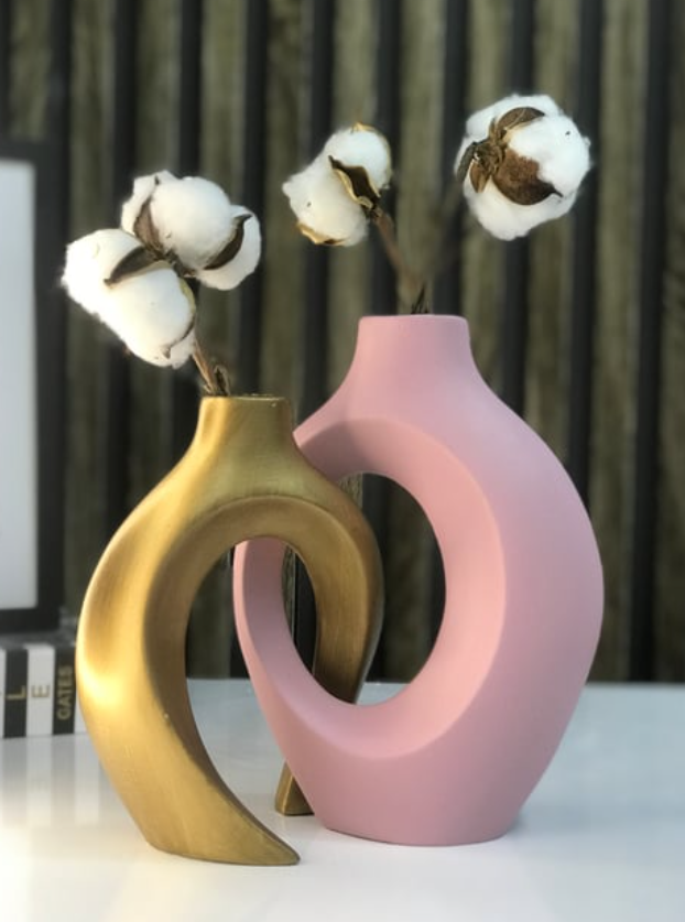 Modern Ceramic Decorative Vase, Unique Ceramic Vase, Modern Art Ceramic Vase, Minimalist Ceramic Vase, Modern Abstract Ceramic Vase
