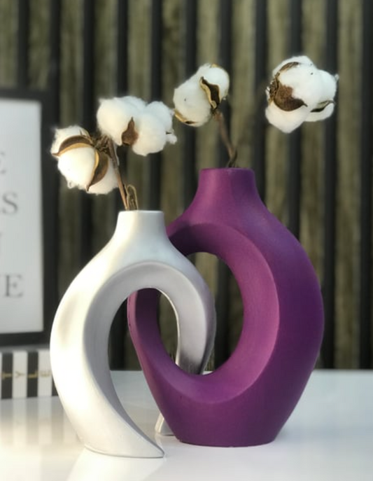 Modern Ceramic Decorative Vase, Unique Ceramic Vase, Modern Art Ceramic Vase, Minimalist Ceramic Vase, Modern Abstract Ceramic Vase