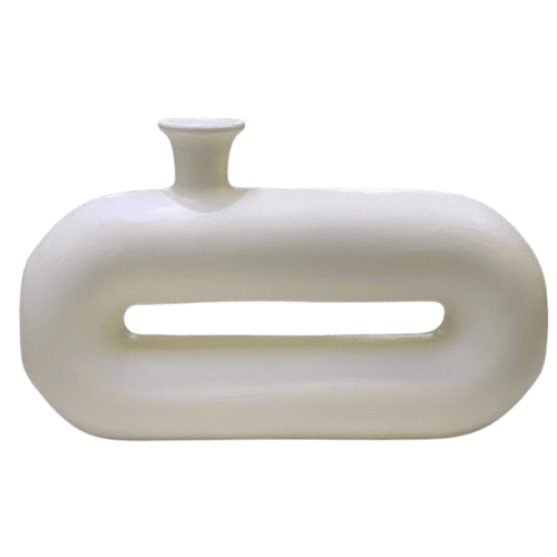 Abstract Ceramic Vase, Modern Ceramic Vase, Minimalist Ceramic Vase, Artistic Ceramic Vase, Unique Ceramic Decor, Modern Ceramic Decor