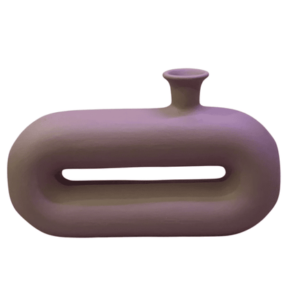 Abstract Ceramic Vase, Modern Ceramic Vase, Minimalist Ceramic Vase, Artistic Ceramic Vase, Unique Ceramic Decor, Modern Ceramic Decor