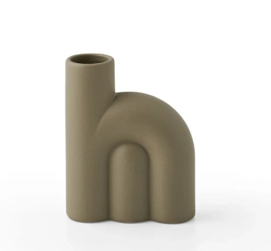 Handmade Ceramic Flower Vase, Modern Ceramic Vase, Unique Ceramic Vase, Handmade Ceramic Vase for Flowers, Ceramic Black Vase, Ceramic Vase