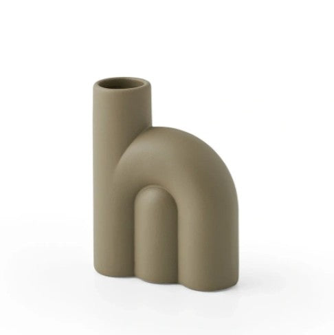 Handmade Ceramic Flower Vase, Modern Ceramic Vase, Unique Ceramic Vase, Handmade Ceramic Vase for Flowers, Ceramic Black Vase, Ceramic Vase