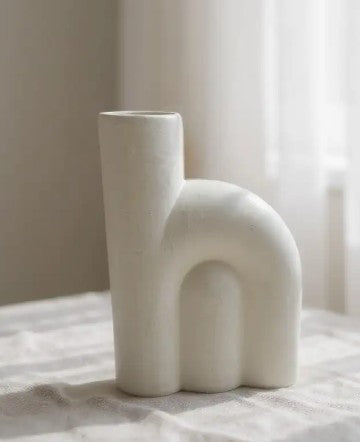 Handmade Ceramic Flower Vase, Modern Ceramic Vase, Unique Ceramic Vase, Handmade Ceramic Vase for Flowers, Ceramic Black Vase, Ceramic Vase