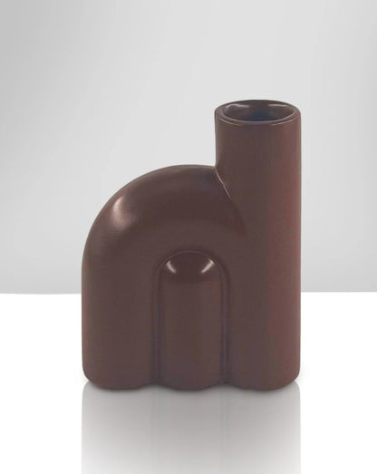 Handmade Ceramic Flower Vase, Modern Ceramic Vase, Unique Ceramic Vase, Handmade Ceramic Vase for Flowers, Ceramic Black Vase, Ceramic Vase