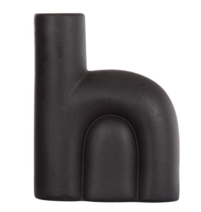 Handmade Ceramic Flower Vase, Modern Ceramic Vase, Unique Ceramic Vase, Handmade Ceramic Vase for Flowers, Ceramic Black Vase, Ceramic Vase