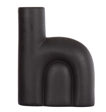Handmade Ceramic Flower Vase, Modern Ceramic Vase, Unique Ceramic Vase, Handmade Ceramic Vase for Flowers, Ceramic Black Vase, Ceramic Vase